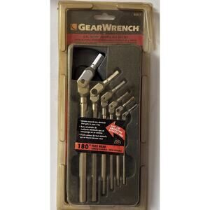 Gearwrench Tools Nos 82411 6pc Metric Flexible Hex Key Set Flex Head 3/4/5/6/8